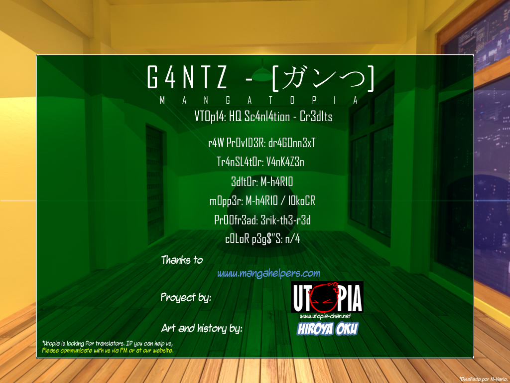 Read Gantz de Manga Online
