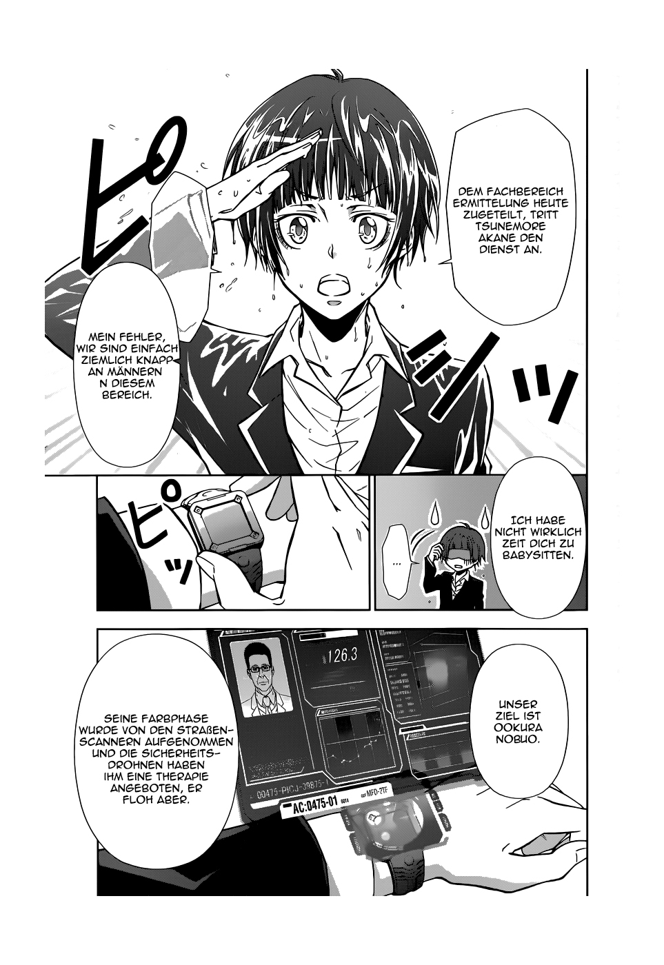Read Kanshikan Tsunemori Akane - Psycho-Pass DE Manga Online