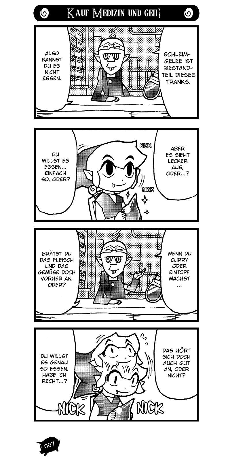 Read The Legend of Zelda_ The Wind Waker - Link's Logbook DE Manga Online