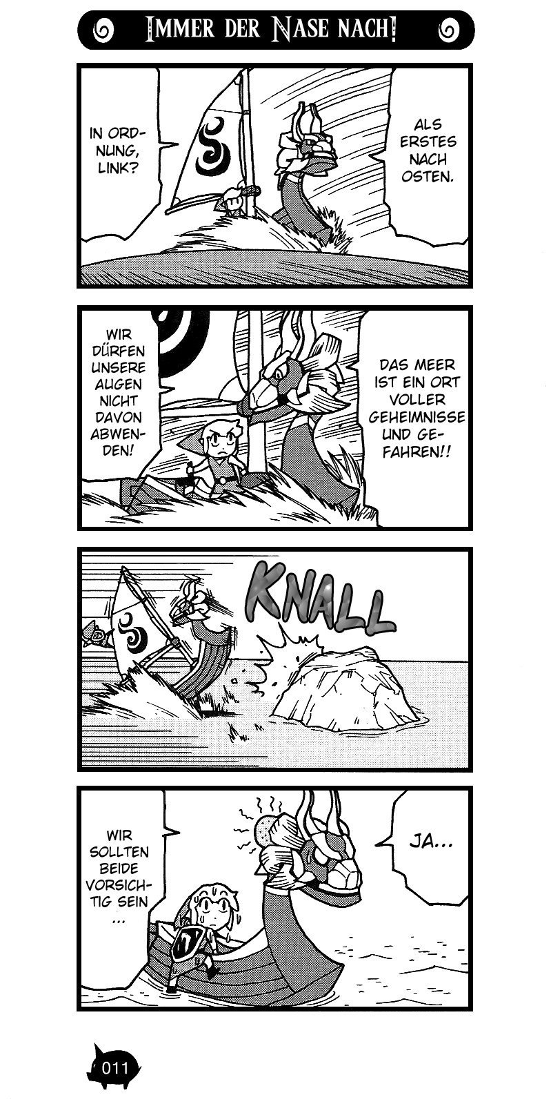 Read The Legend of Zelda_ The Wind Waker - Link's Logbook DE Manga Online