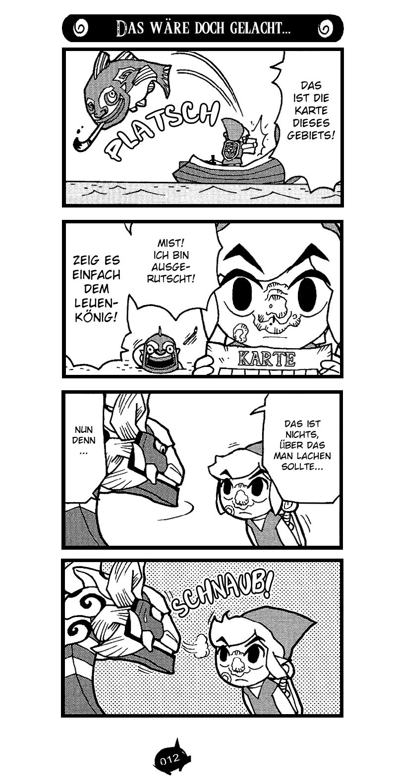 Read The Legend of Zelda_ The Wind Waker - Link's Logbook DE Manga Online