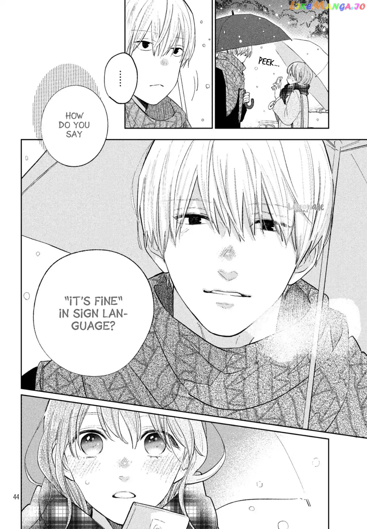 Read A Sign of Affection Manga Online