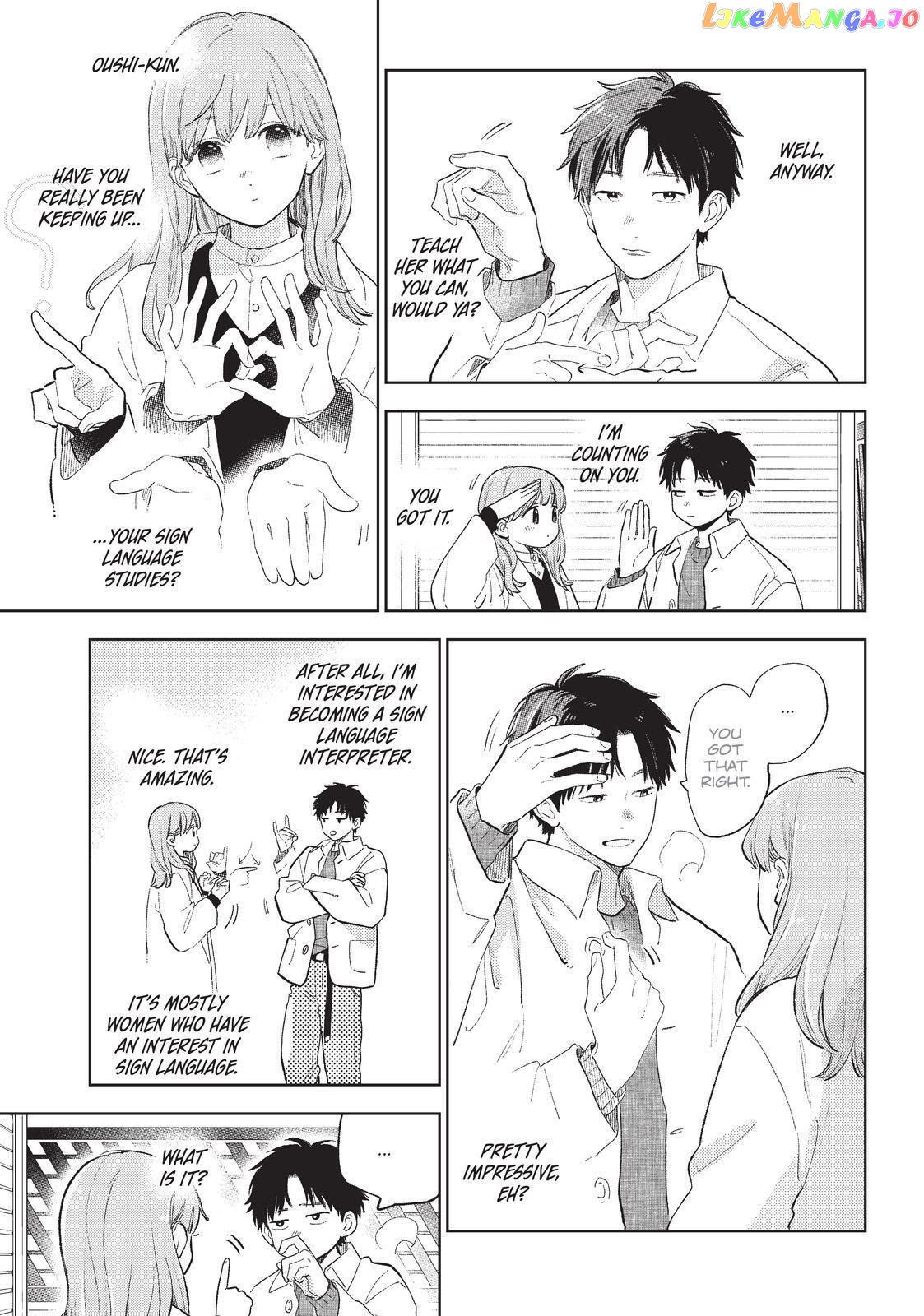Read A Sign of Affection Manga Online