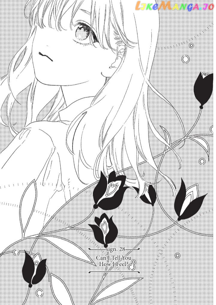 Read A Sign of Affection Manga Online