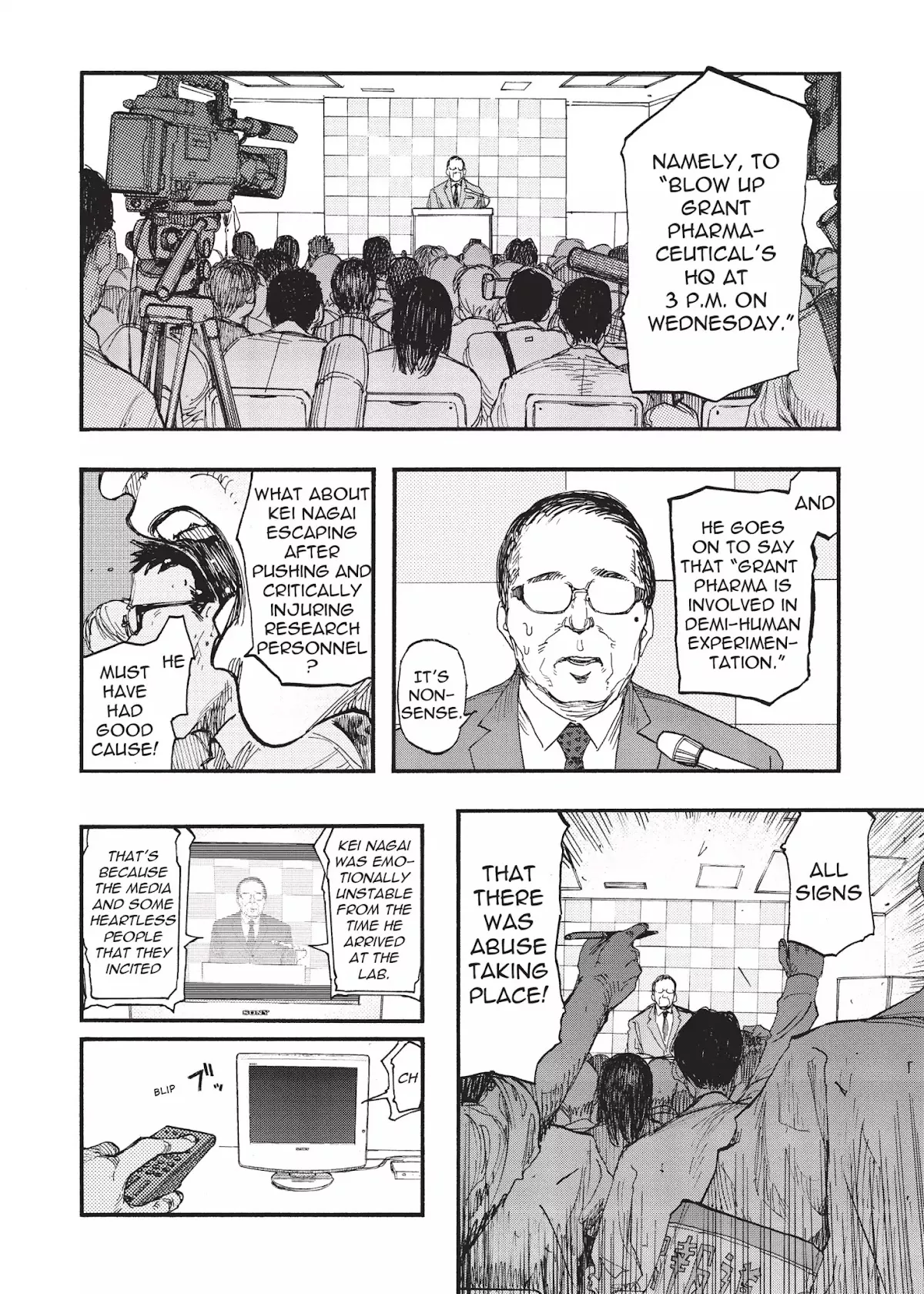 Read Ajin EN Manga Online