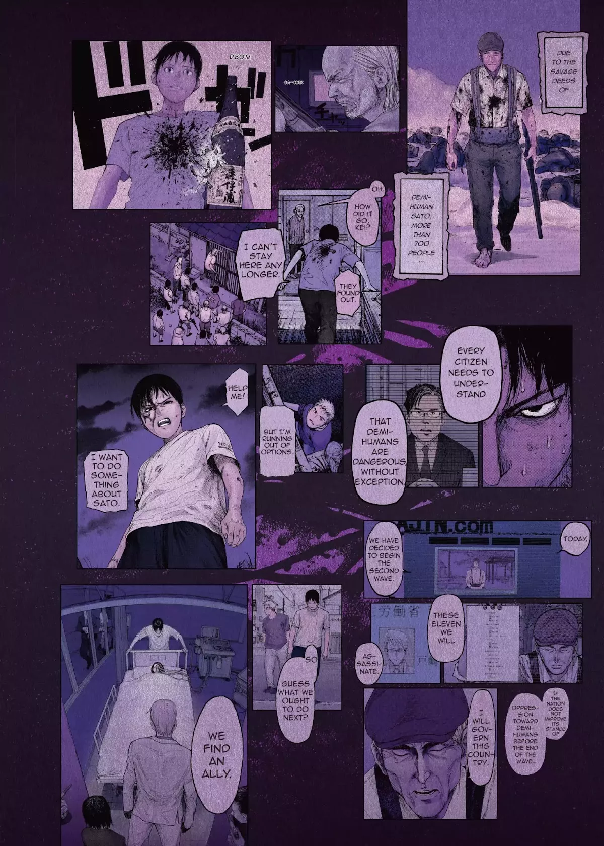 Read Ajin EN Manga Online