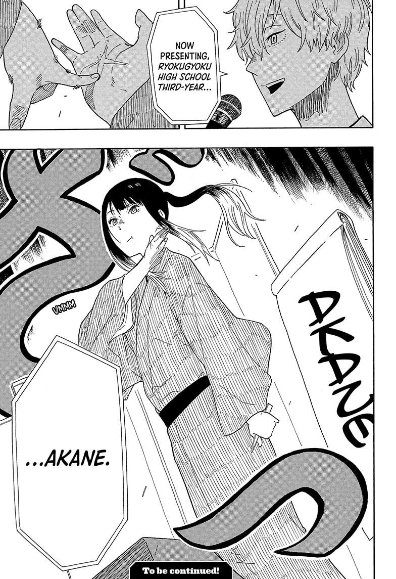 Read Akane-banashi EN Manga Online