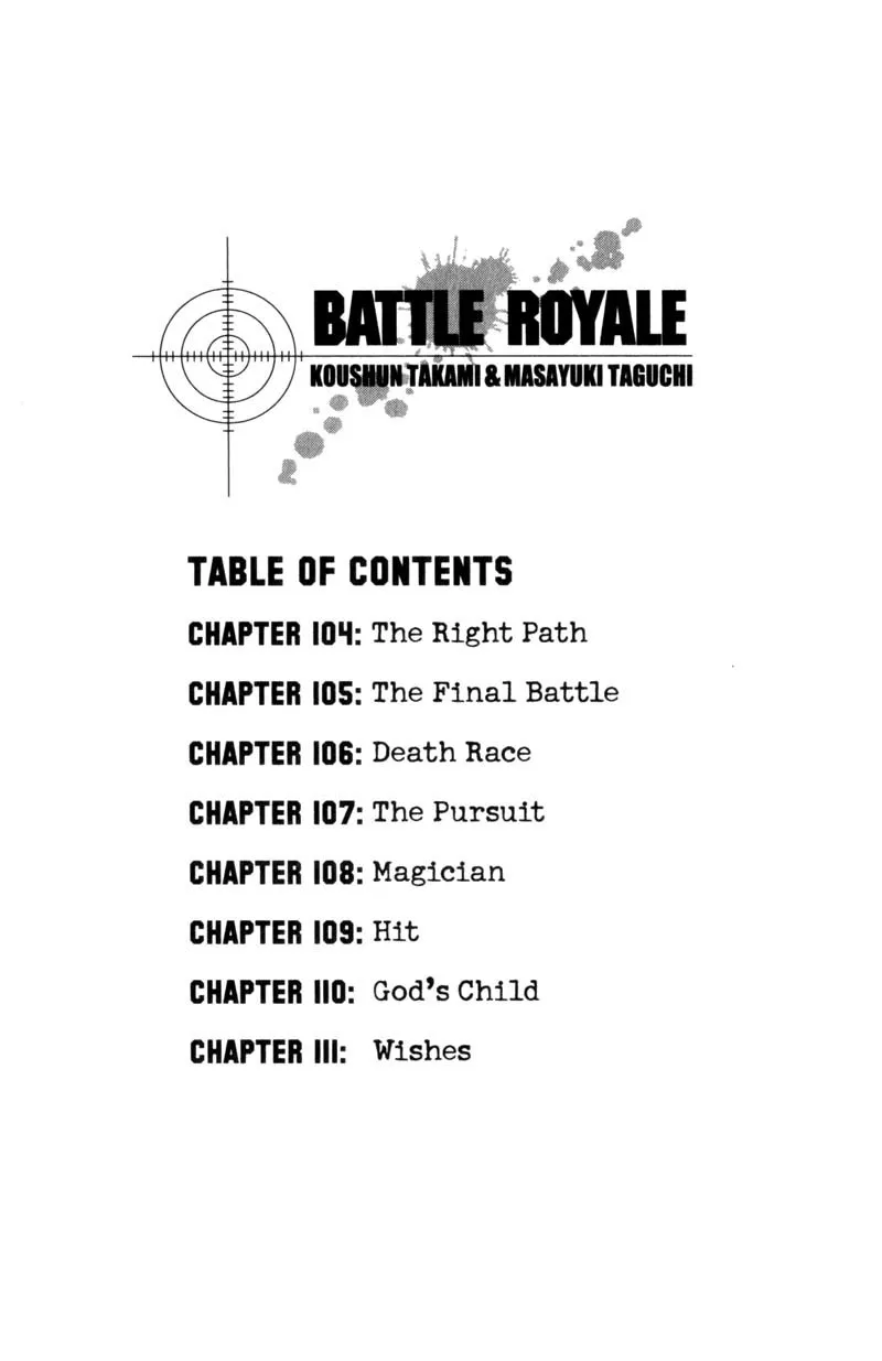 Read Battle Royale EN Manga Online