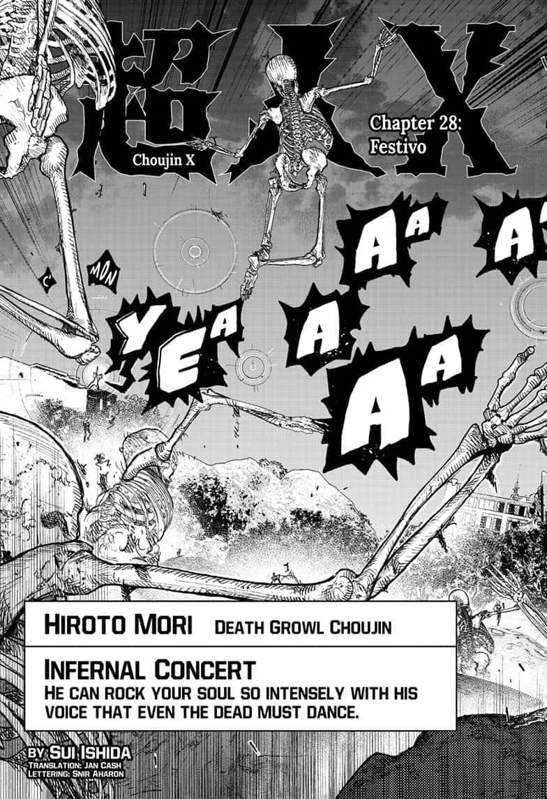 Read Choujin X EN Manga Online