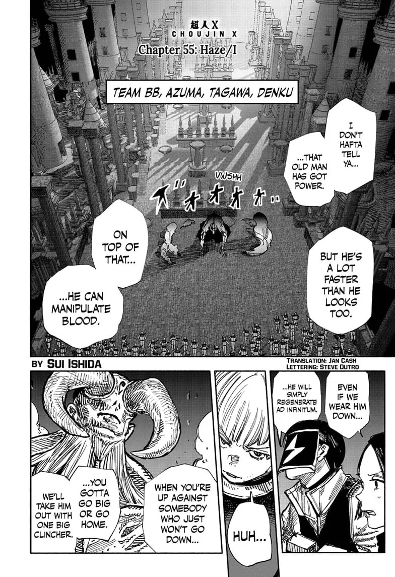 Read Choujin X EN Manga Online