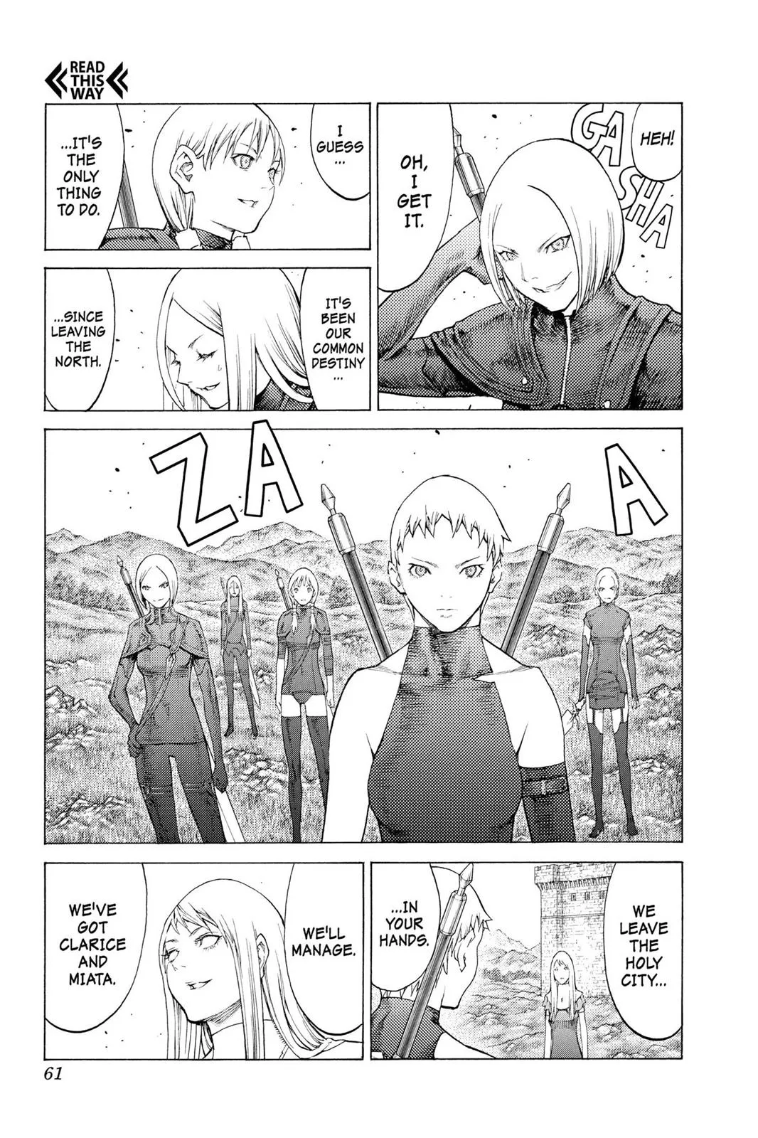 Read Claymore EN Manga Online