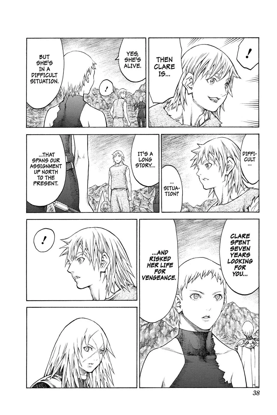 Read Claymore EN Manga Online