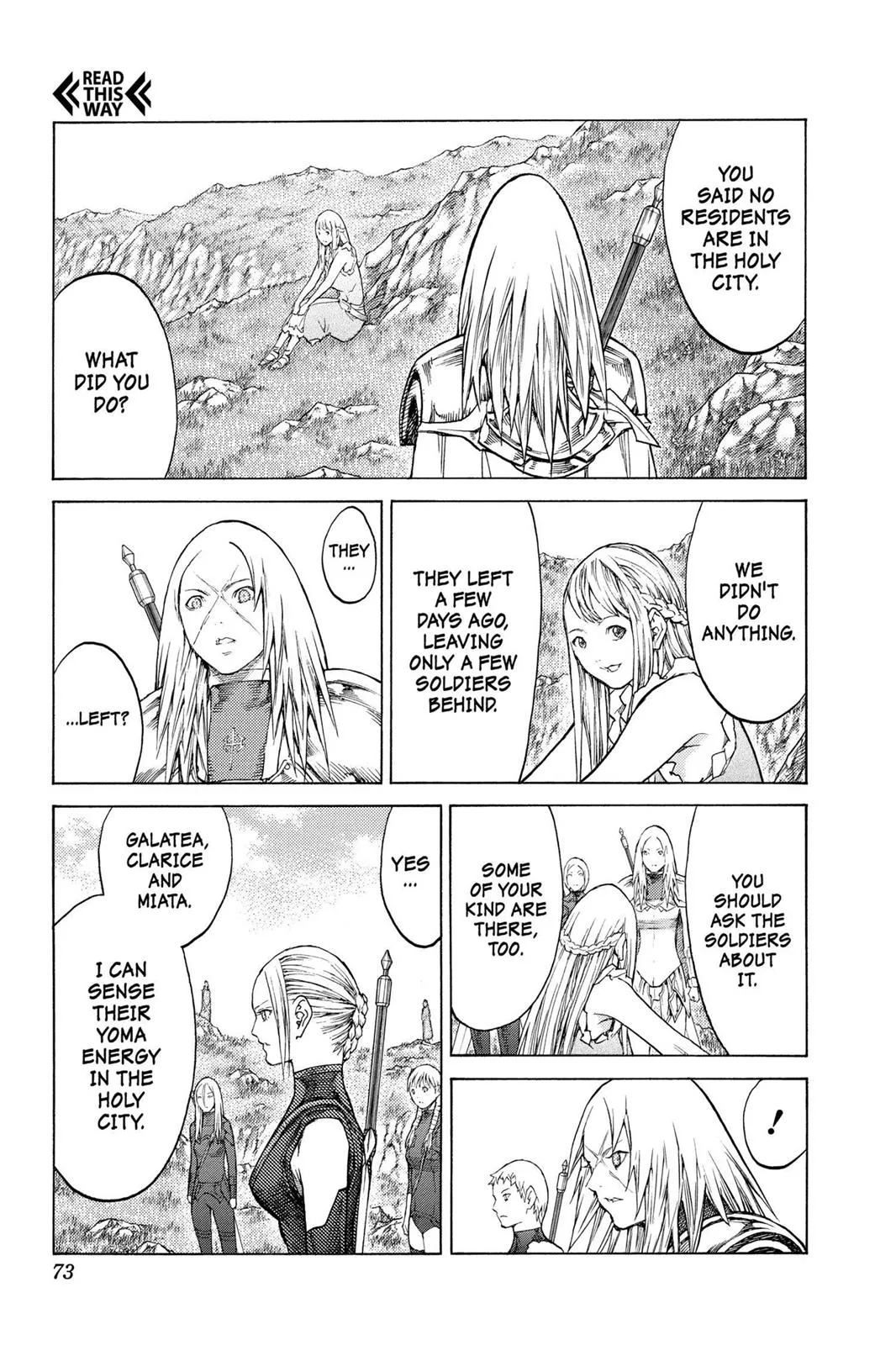 Read Claymore EN Manga Online
