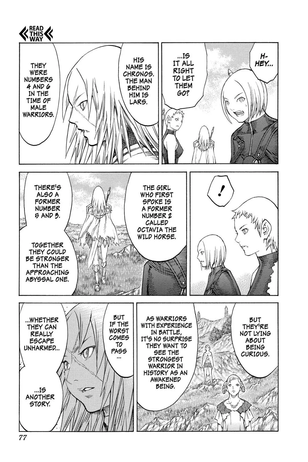 Read Claymore EN Manga Online