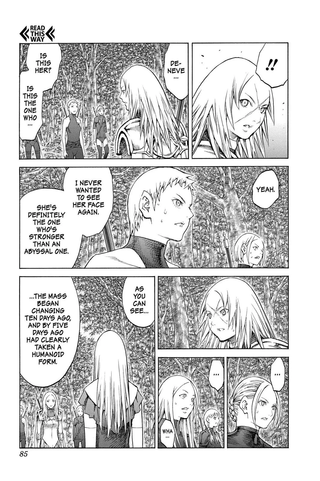 Read Claymore EN Manga Online
