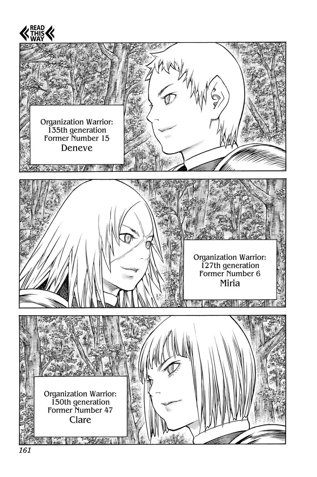 Read Claymore EN Manga Online