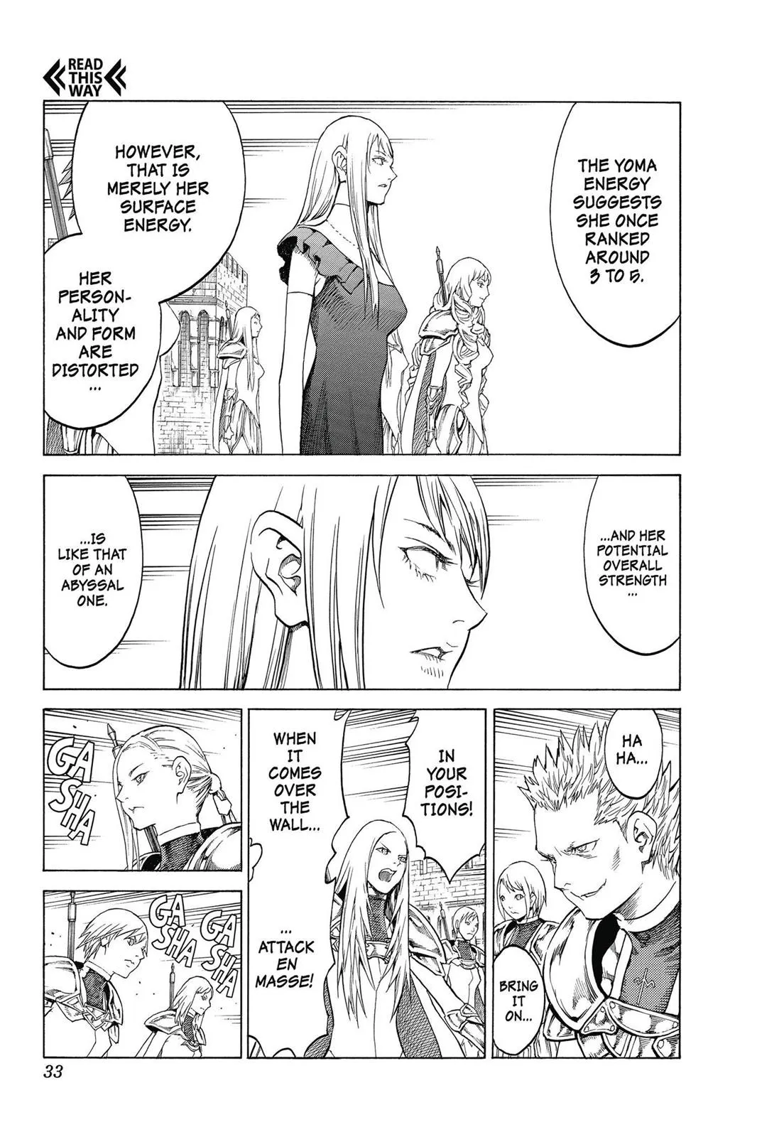 Read Claymore EN Manga Online