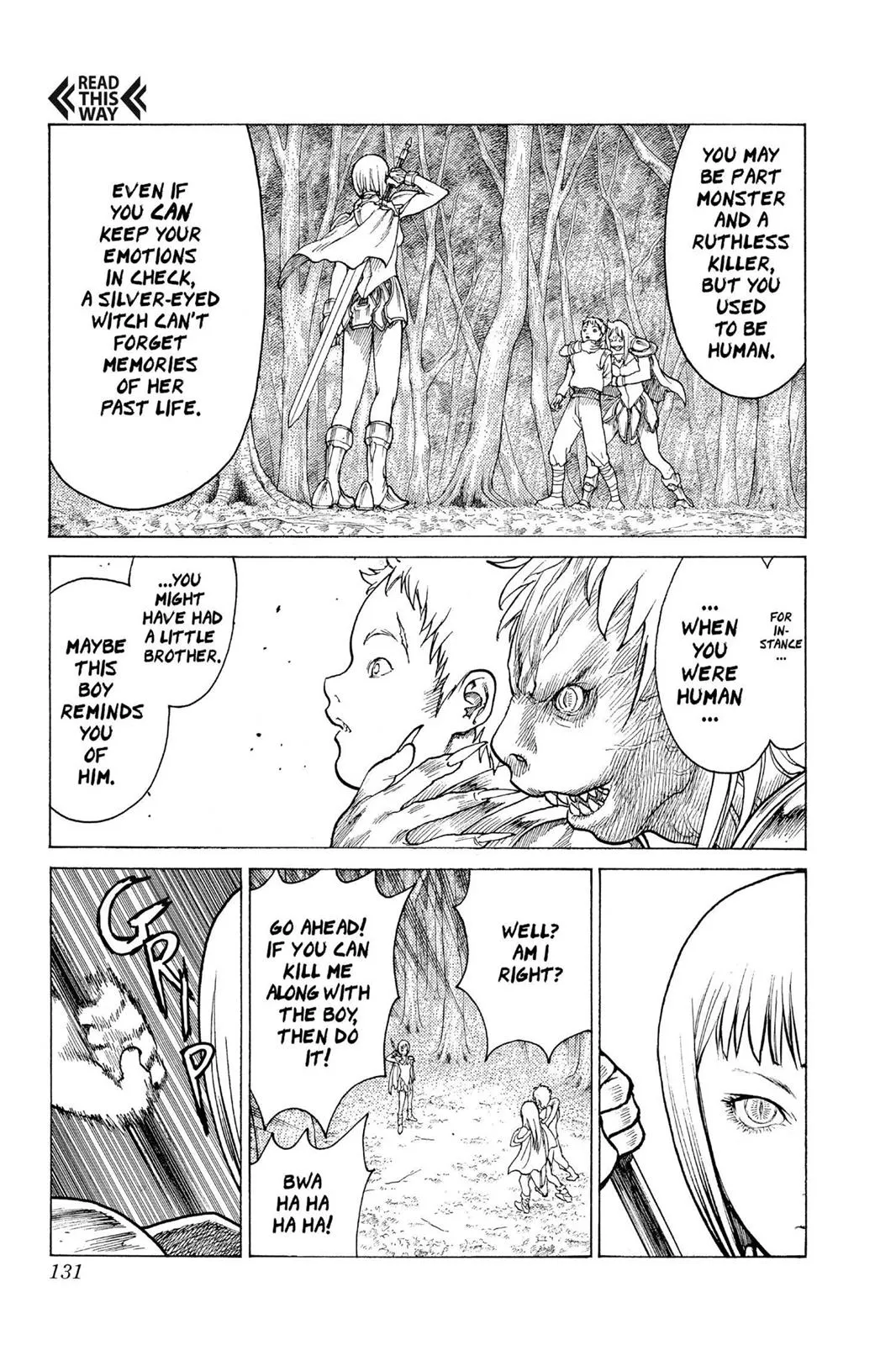 Read Claymore EN Manga Online