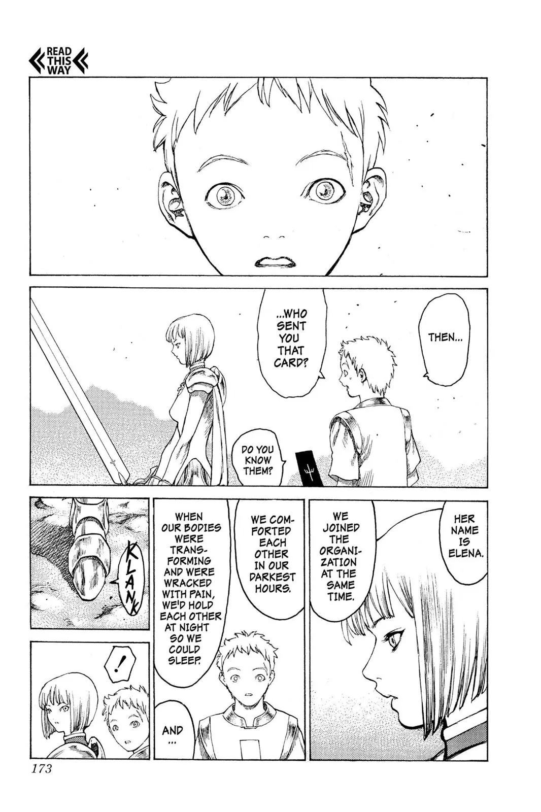 Read Claymore EN Manga Online