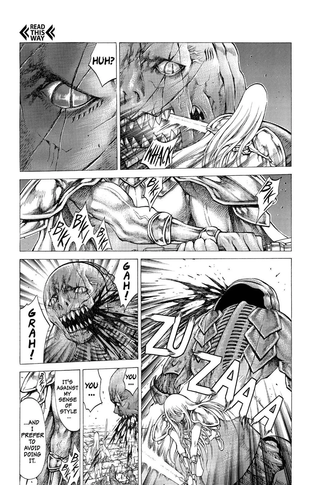 Read Claymore EN Manga Online