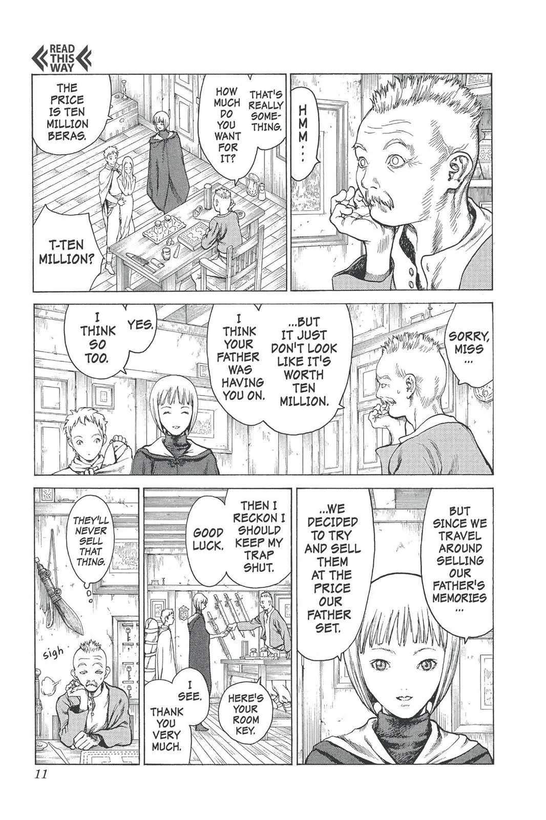 Read Claymore EN Manga Online