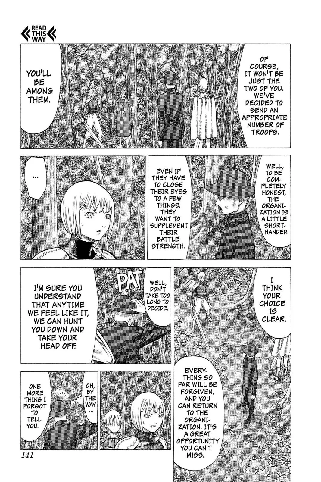 Read Claymore EN Manga Online
