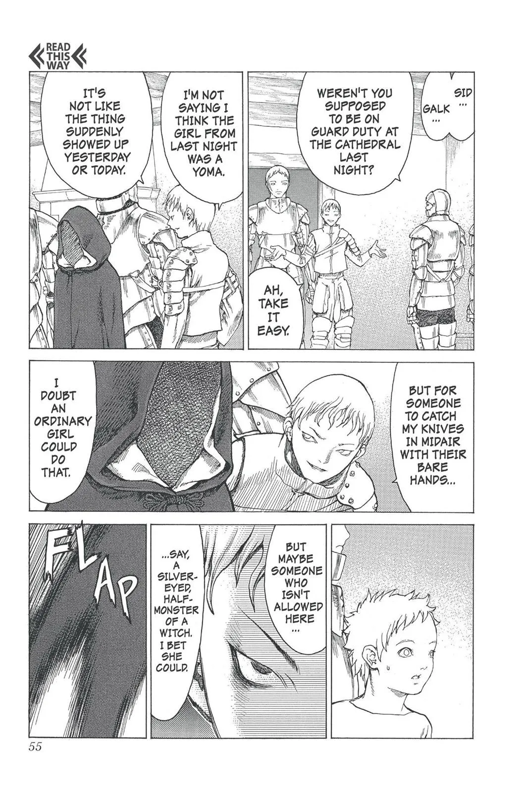 Read Claymore EN Manga Online