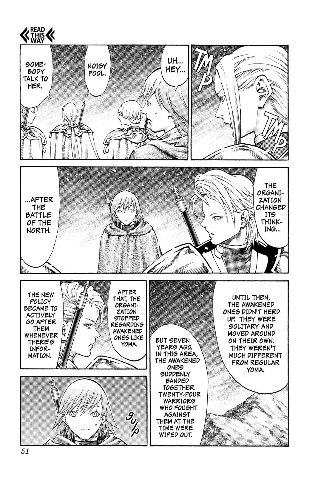 Read Claymore EN Manga Online