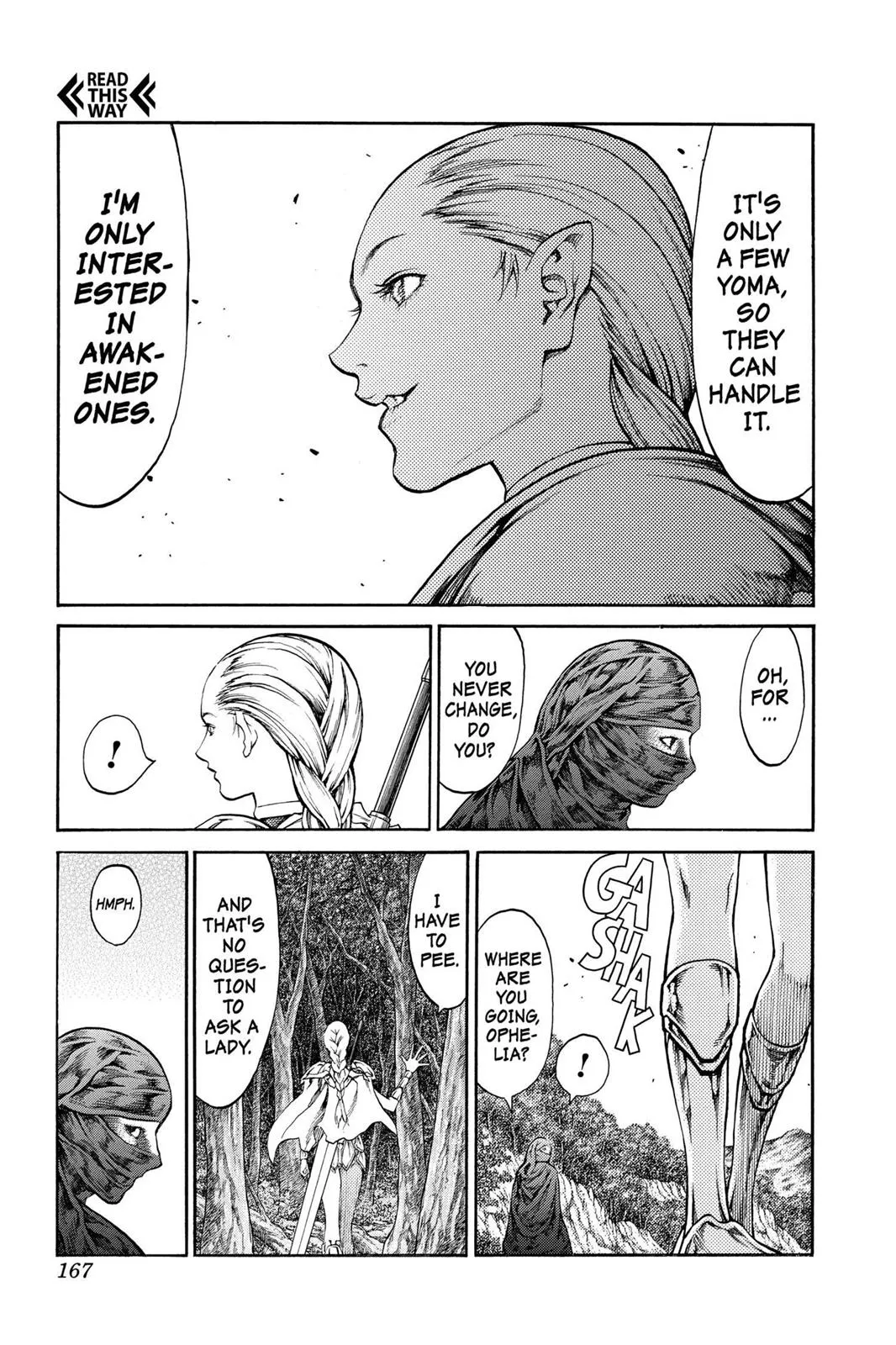 Read Claymore EN Manga Online