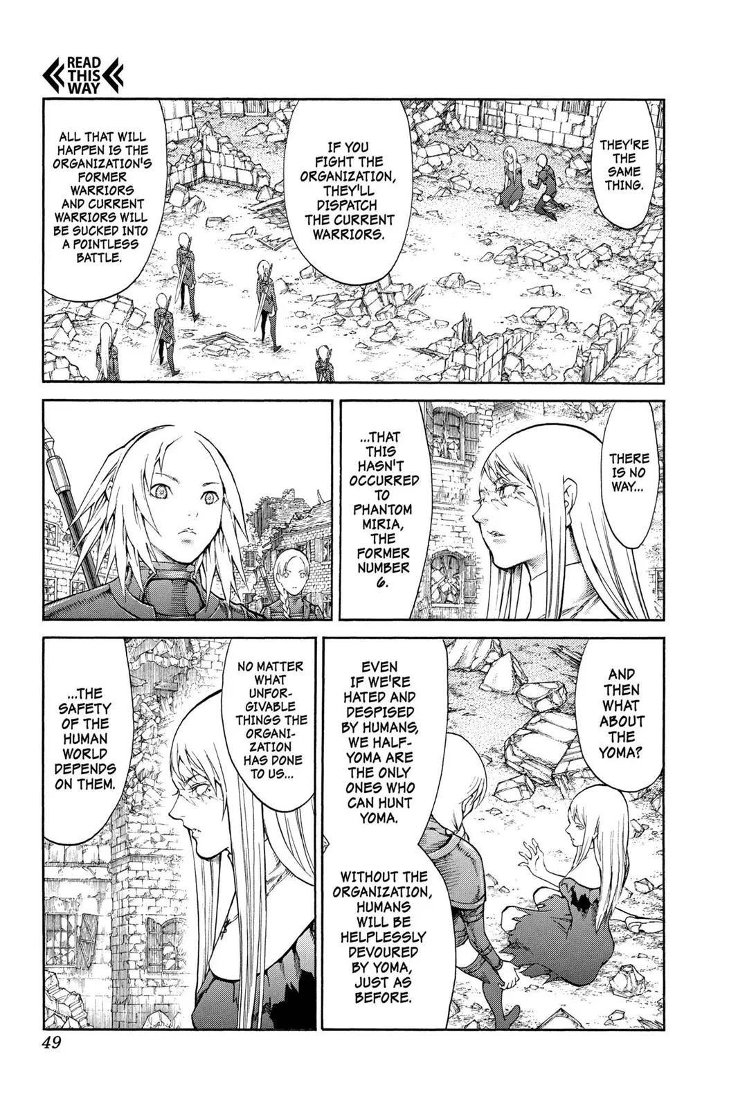 Read Claymore EN Manga Online