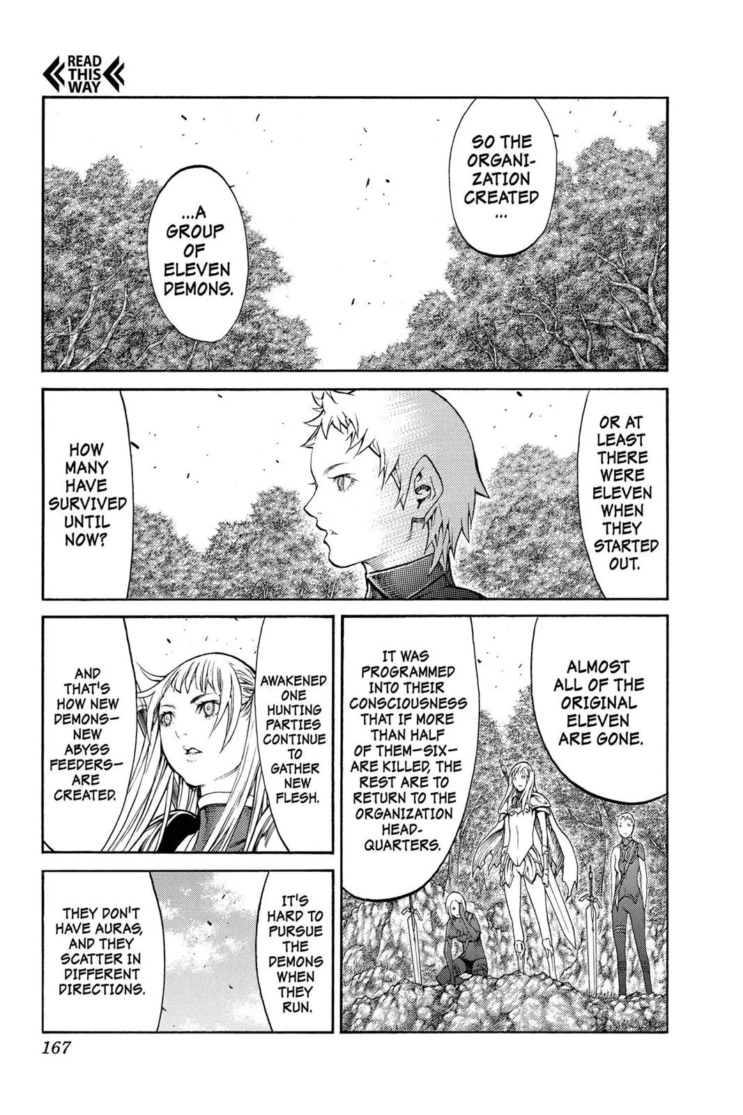 Read Claymore EN Manga Online