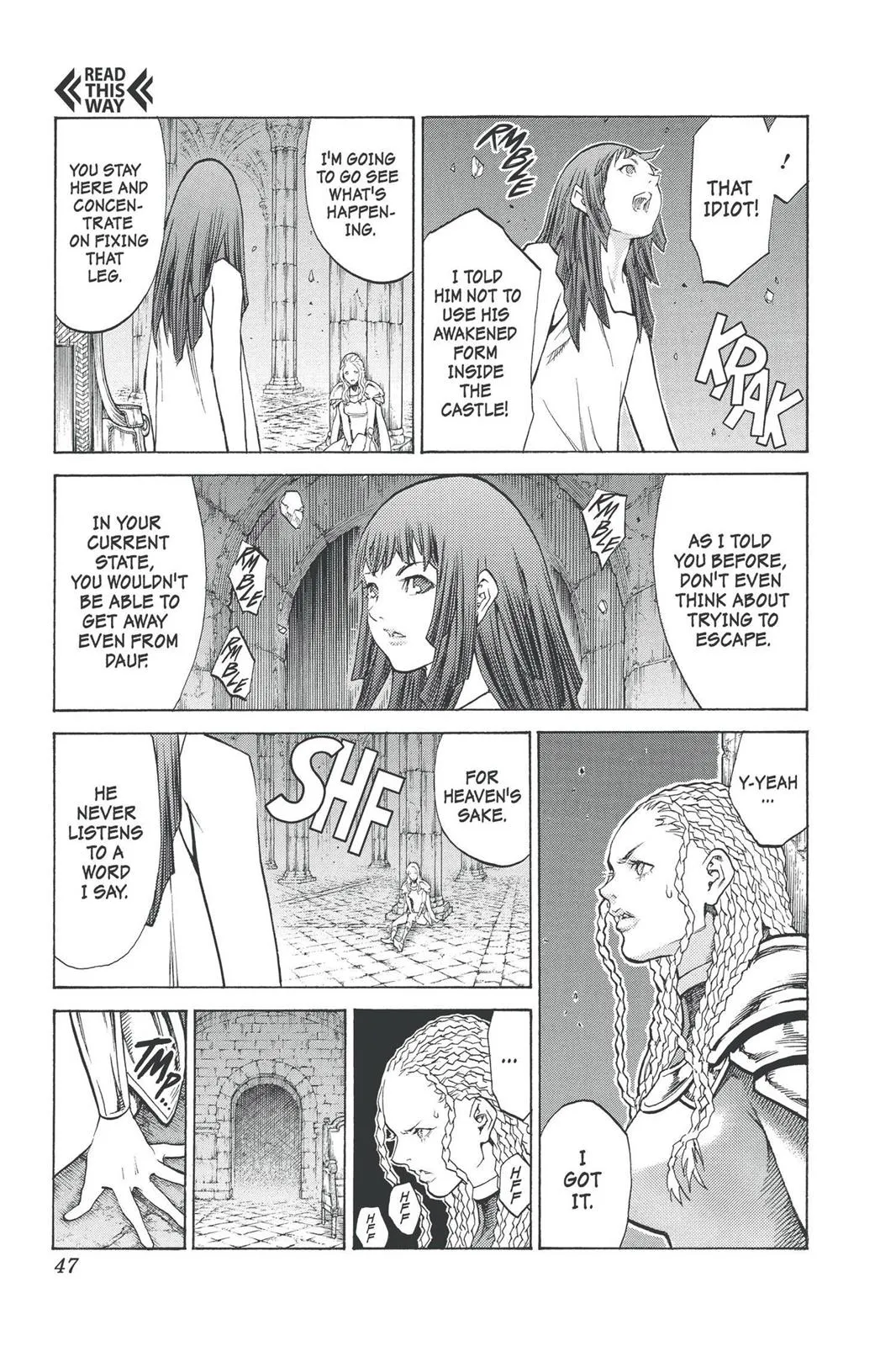 Read Claymore EN Manga Online