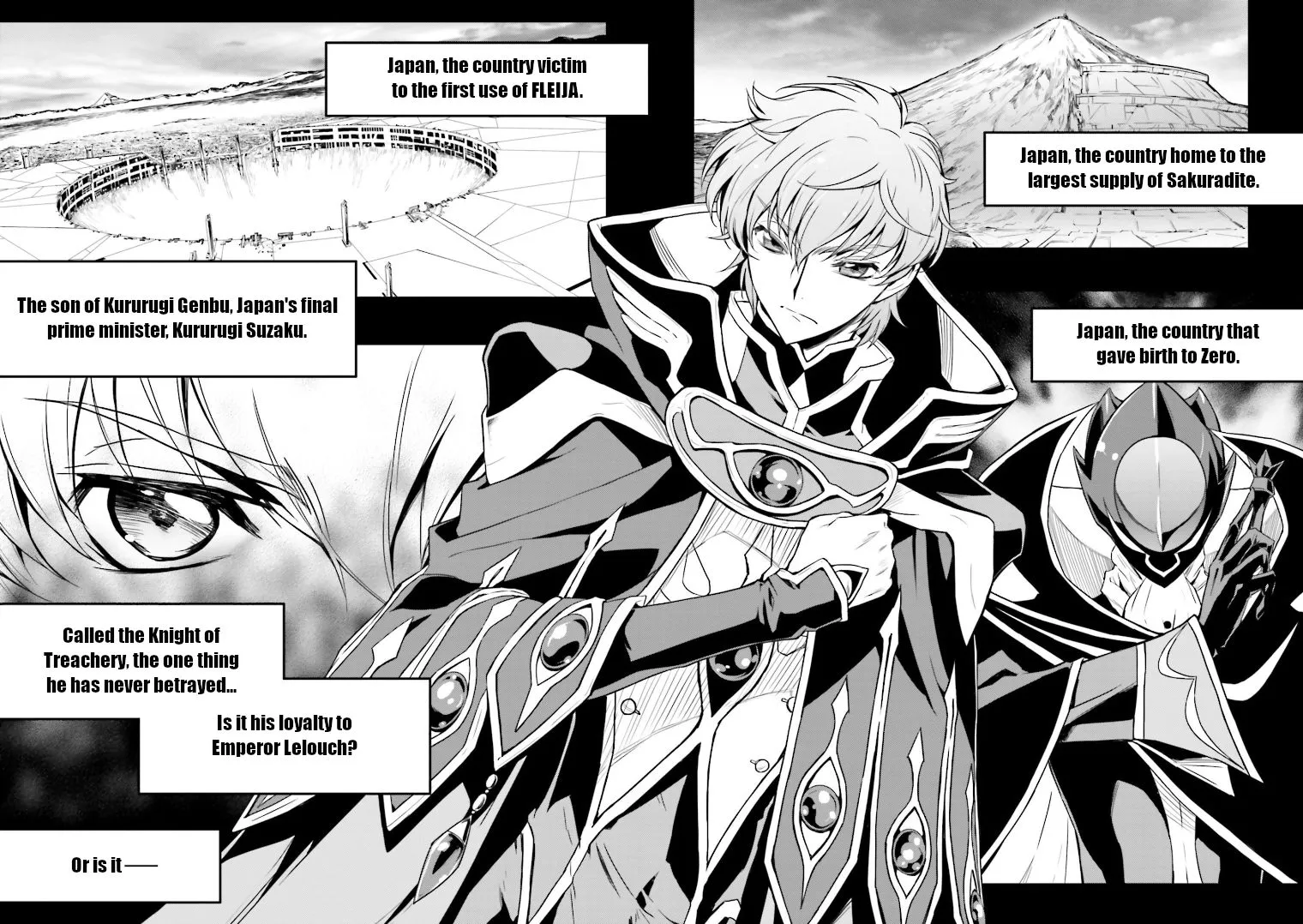 Read Code Geass Lelouch of the Rebellion en Manga Online
