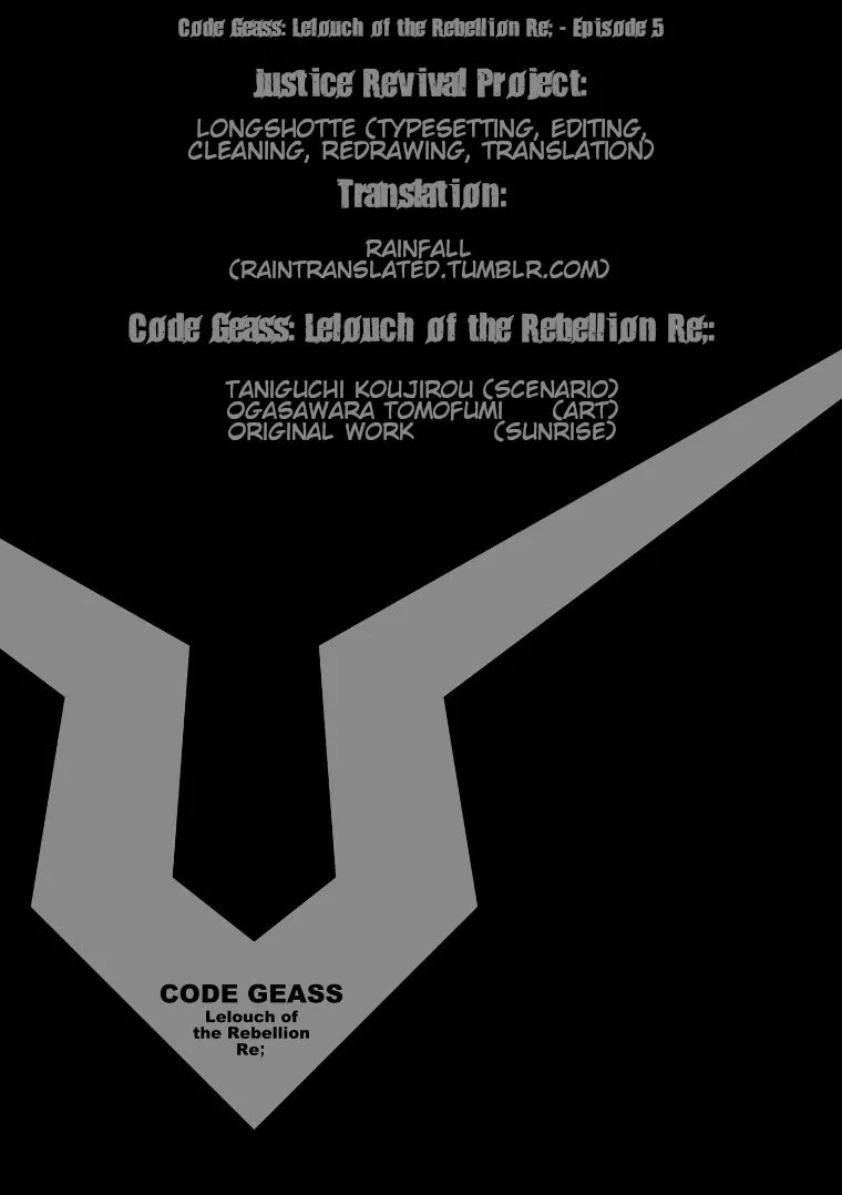 Read Code Geass Lelouch of the Rebellion en Manga Online