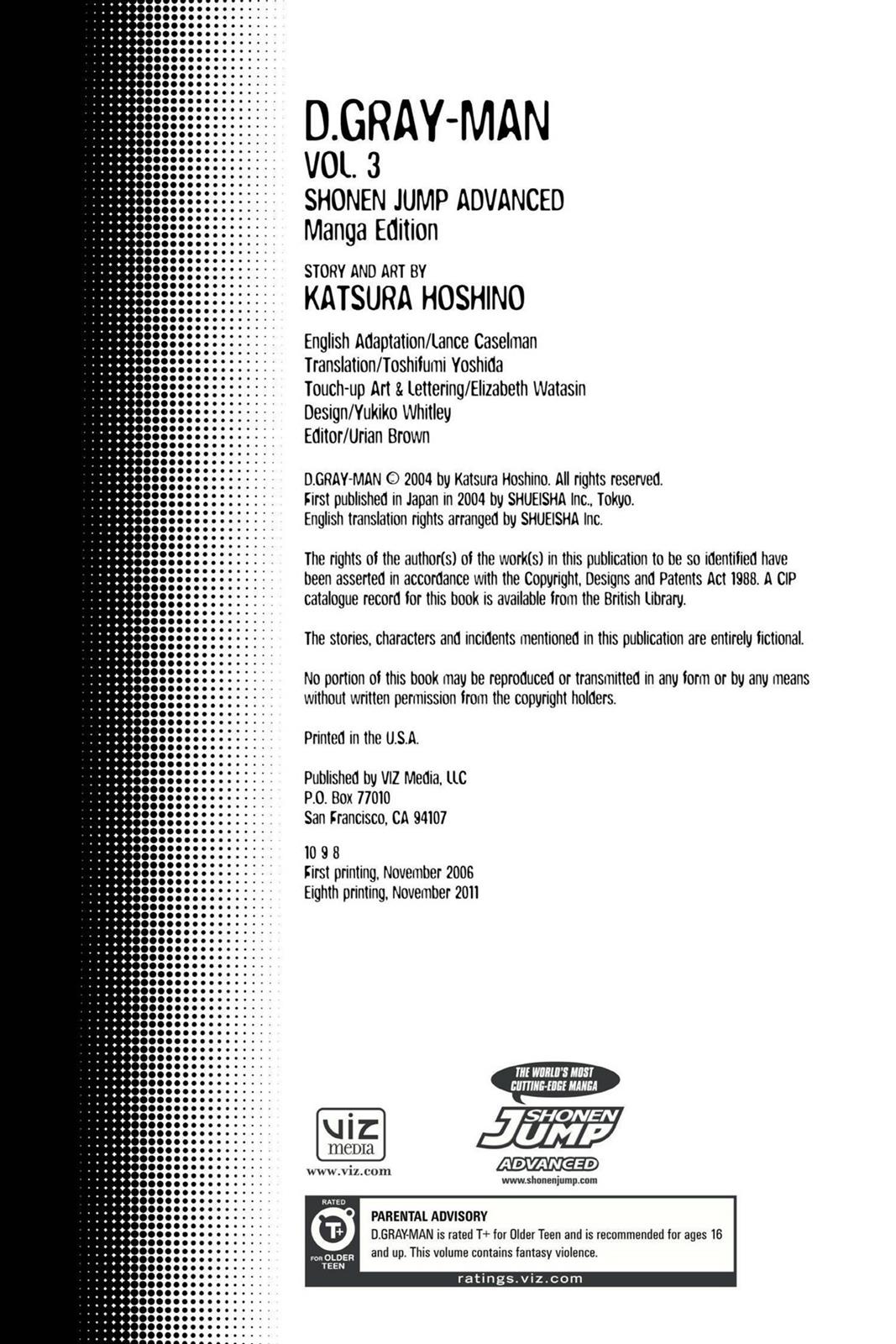 Read D.Gray-man EN Manga Online