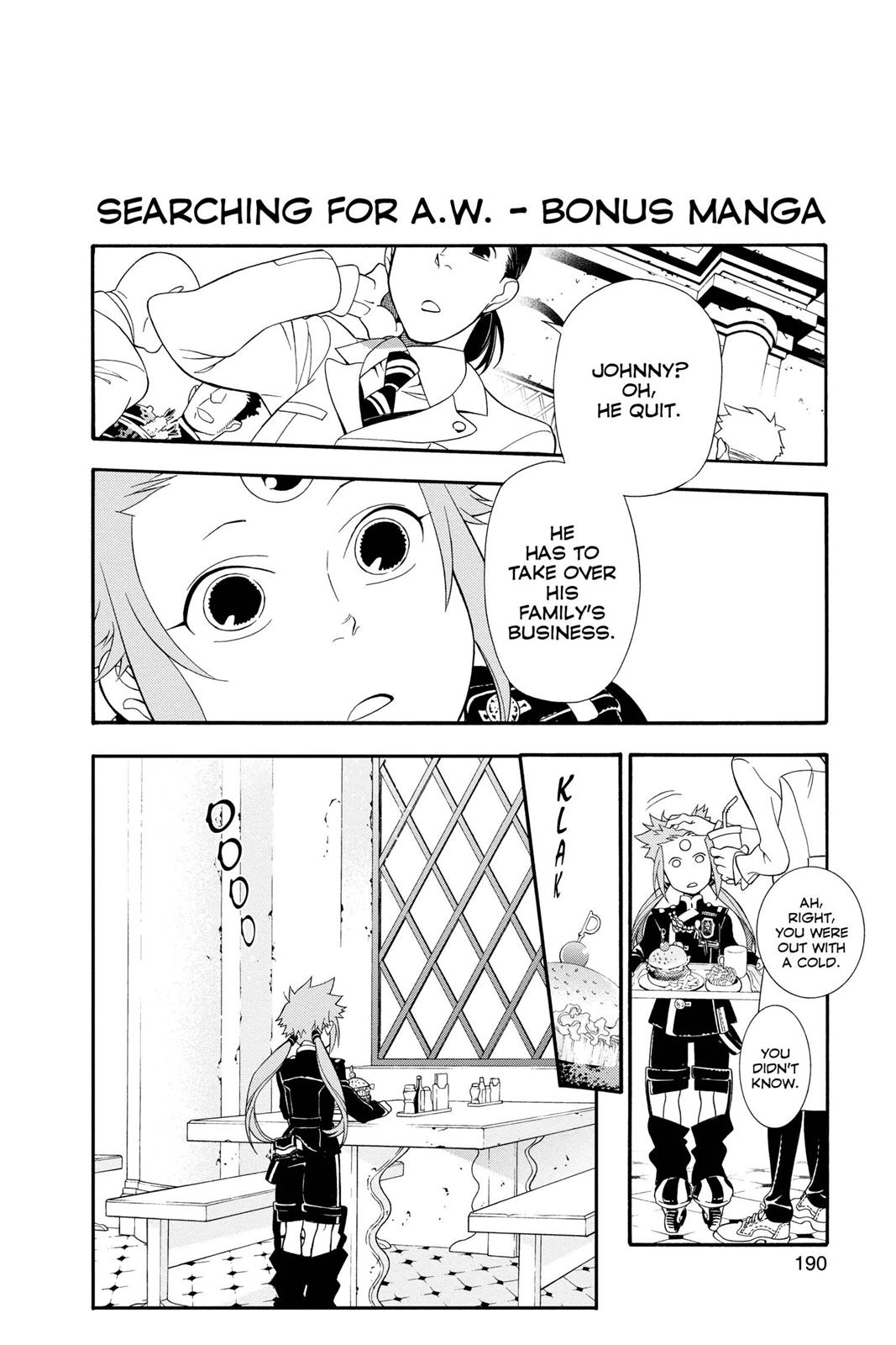 Read D.Gray-man EN Manga Online