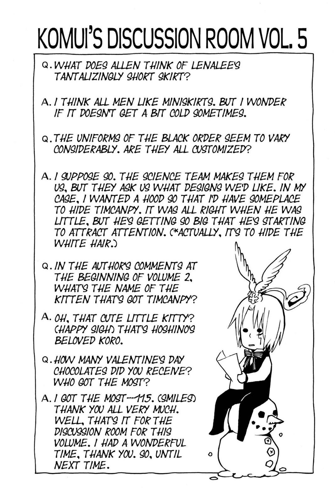 Read D.Gray-man EN Manga Online
