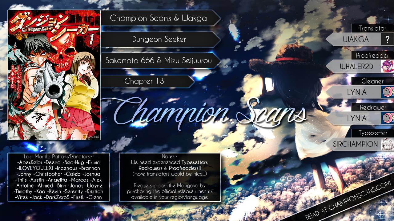 Read Dungeon Seeker EN Manga Online