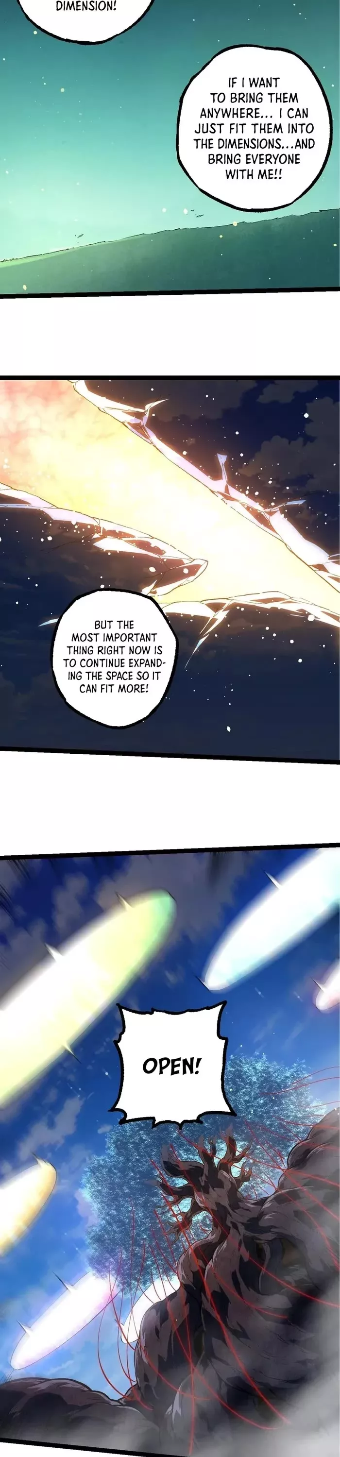 Read Evolution Begins With a Big Tree EN Manga Online