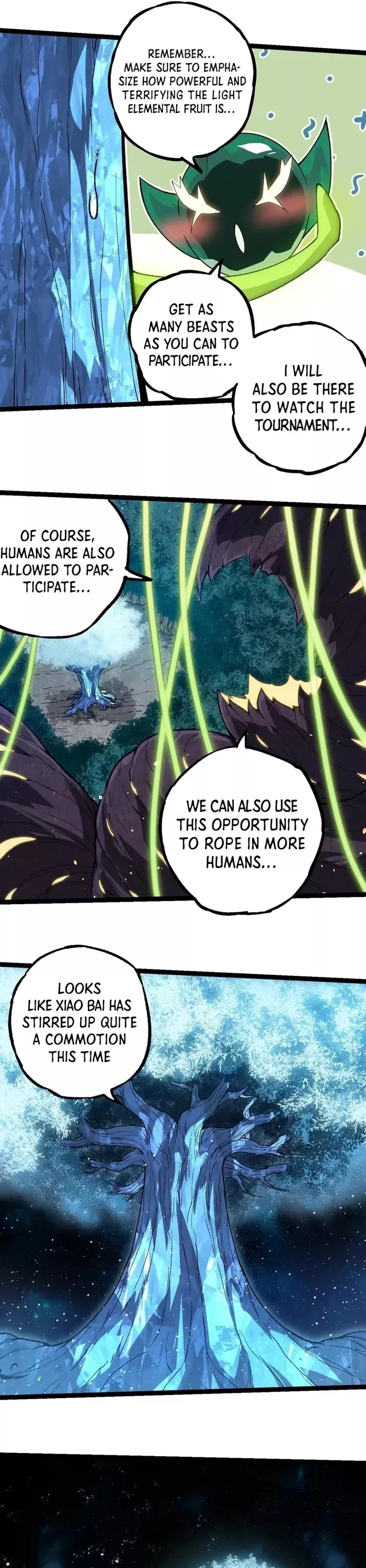 Read Evolution Begins With a Big Tree EN Manga Online