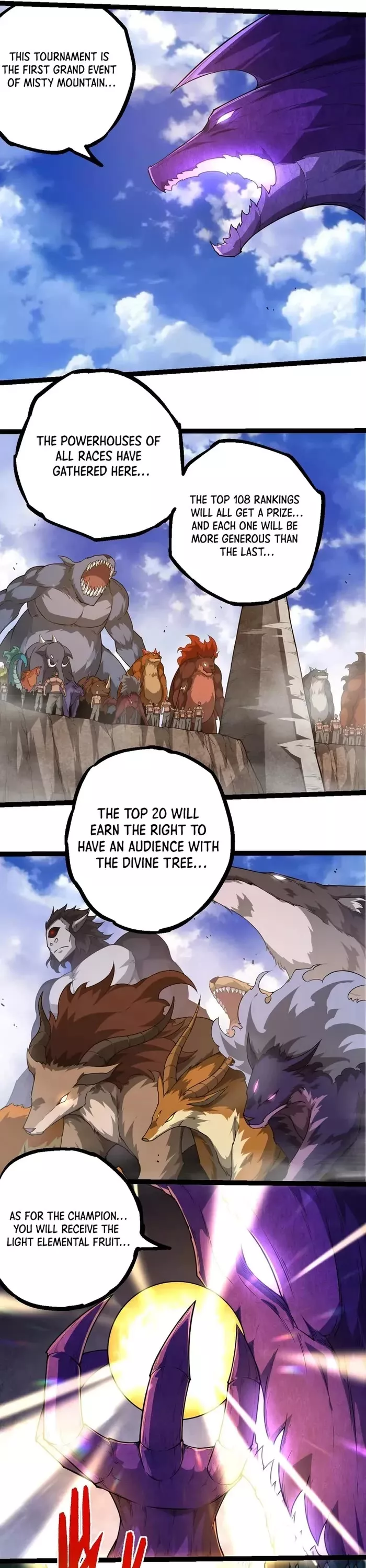 Read Evolution Begins With a Big Tree EN Manga Online