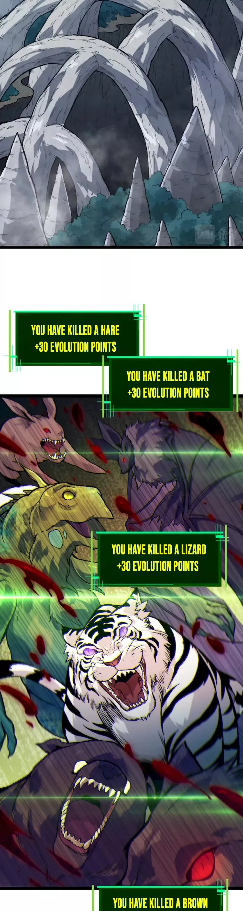 Read Evolution Begins With a Big Tree EN Manga Online