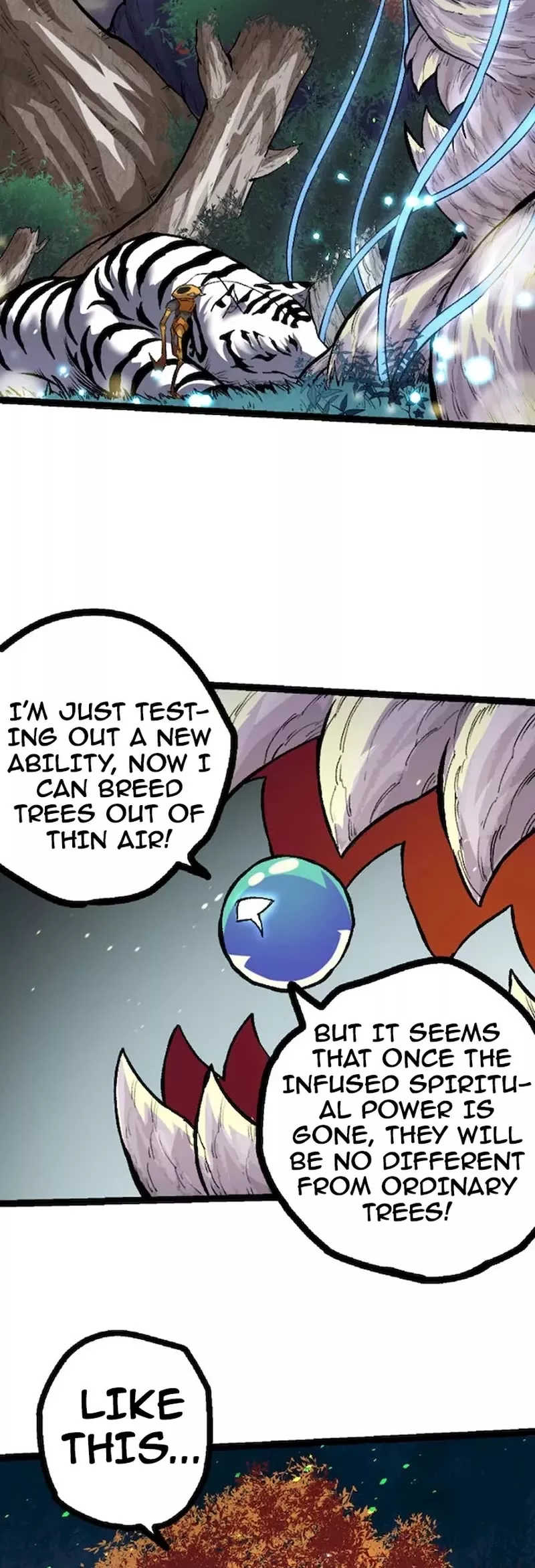 Read Evolution Begins With a Big Tree EN Manga Online