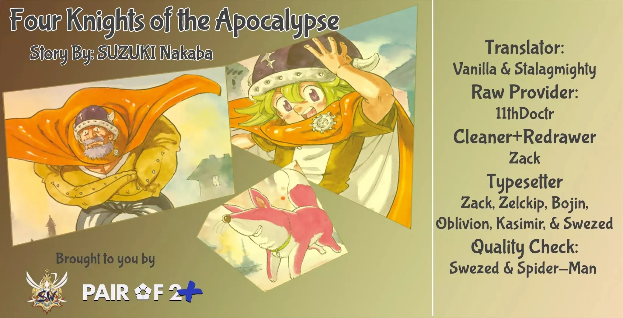 Read Four Knights of the Apocalypse EN Manga Online
