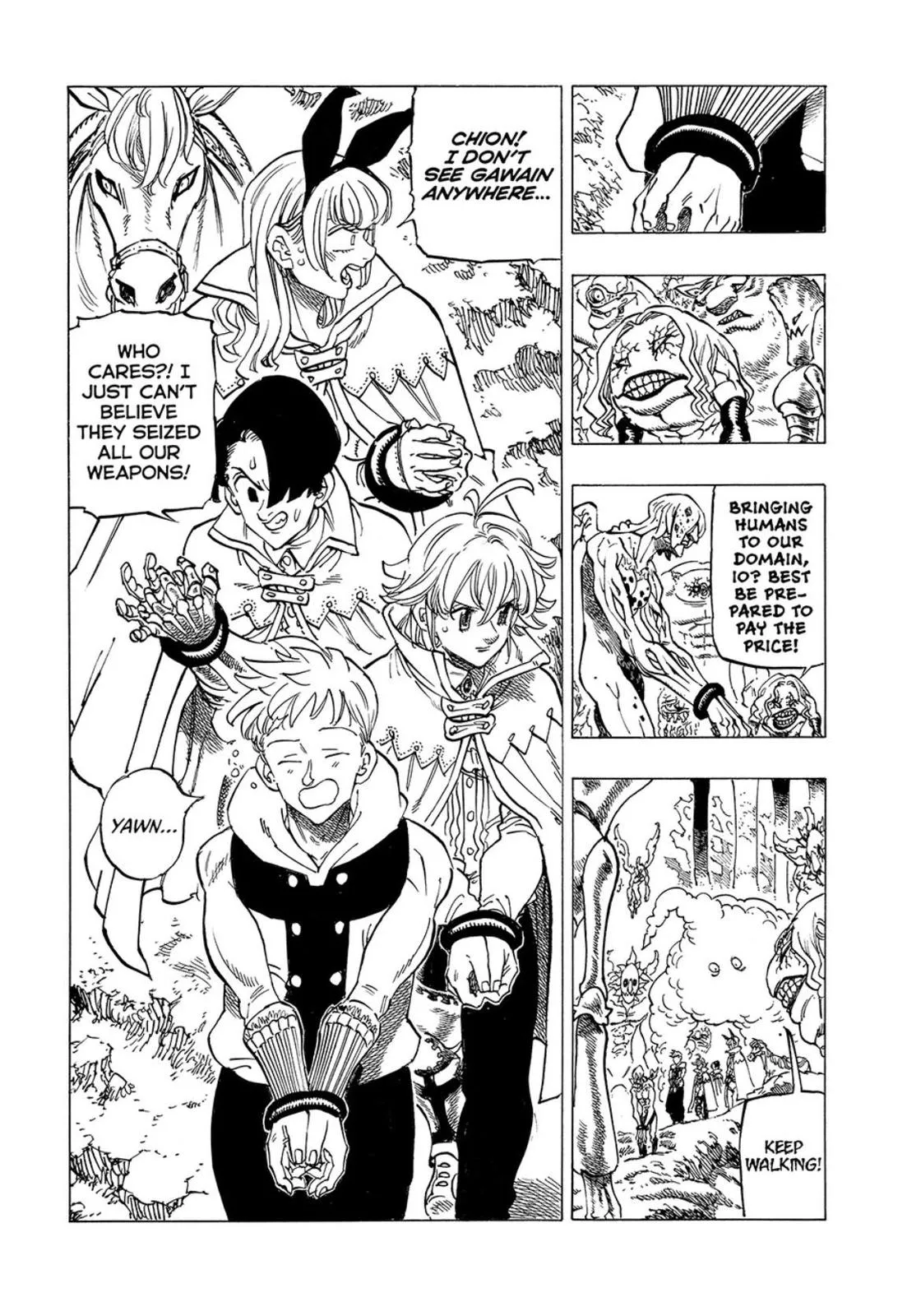 Read Four Knights of the Apocalypse EN Manga Online
