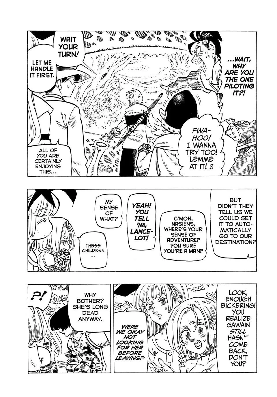 Read Four Knights of the Apocalypse EN Manga Online