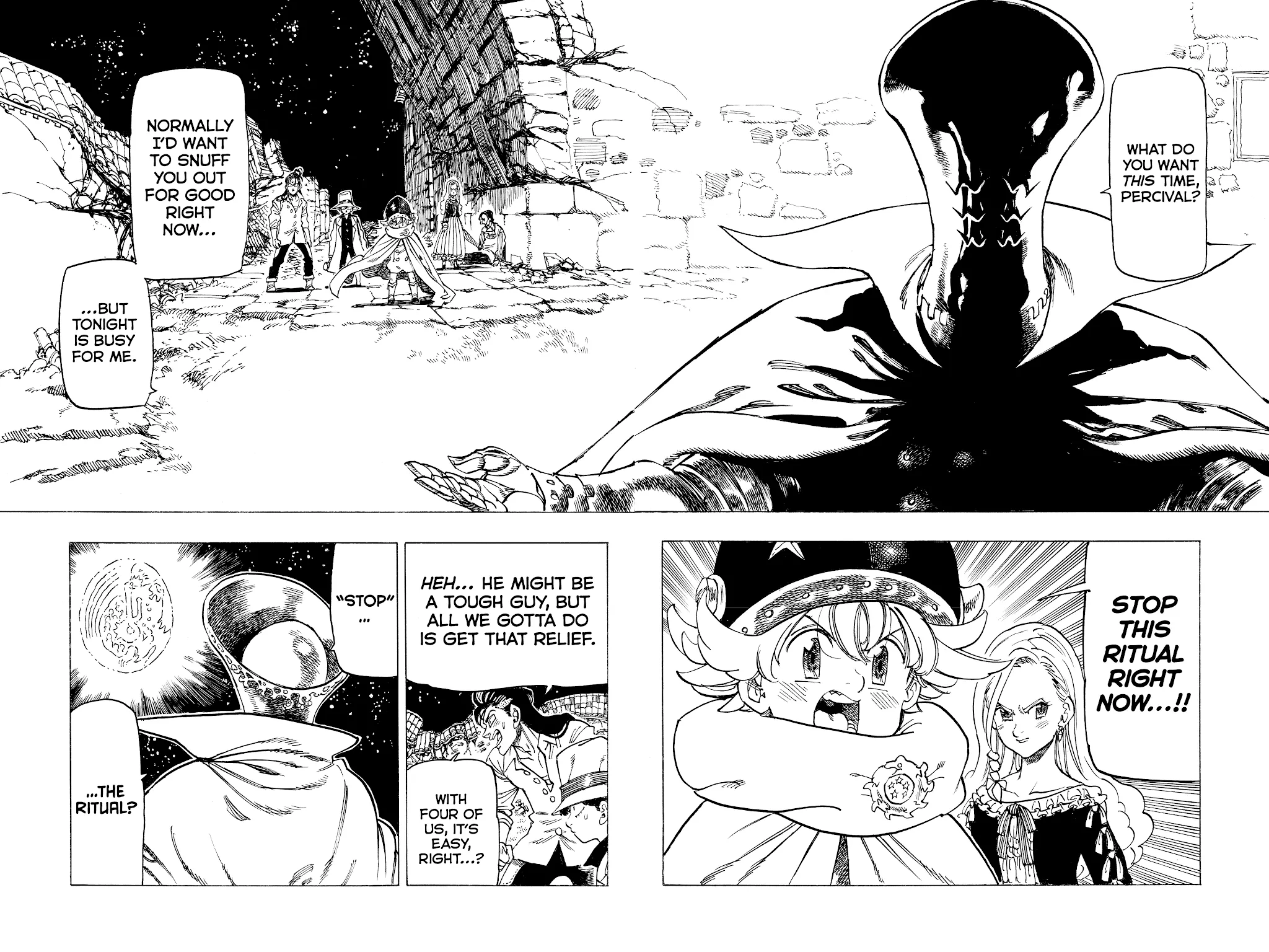 Read Four Knights of the Apocalypse EN Manga Online