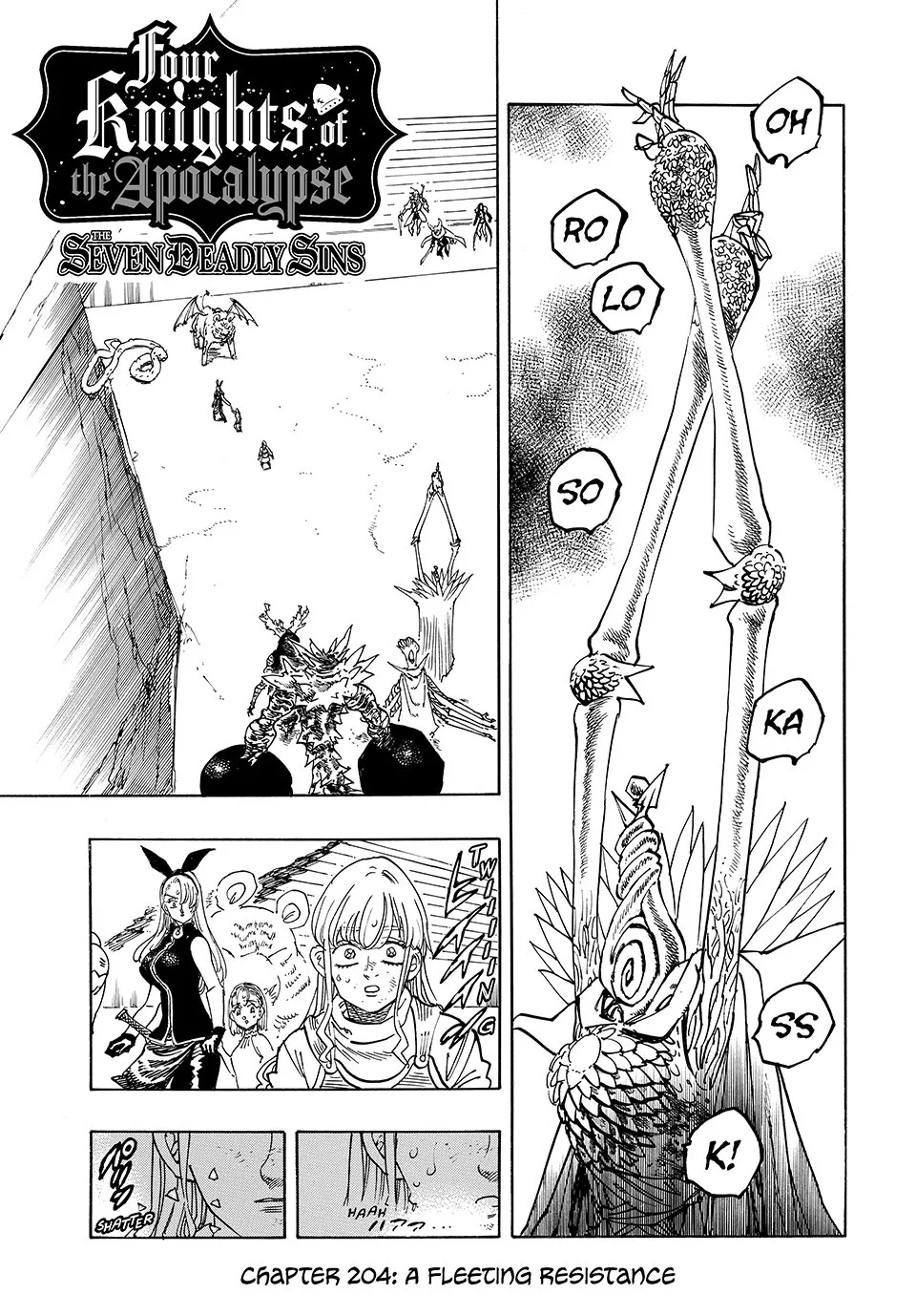 Read Four Knights of the Apocalypse EN Manga Online