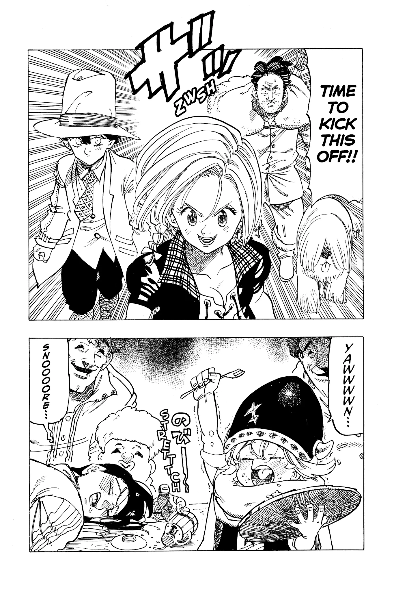 Read Four Knights of the Apocalypse EN Manga Online