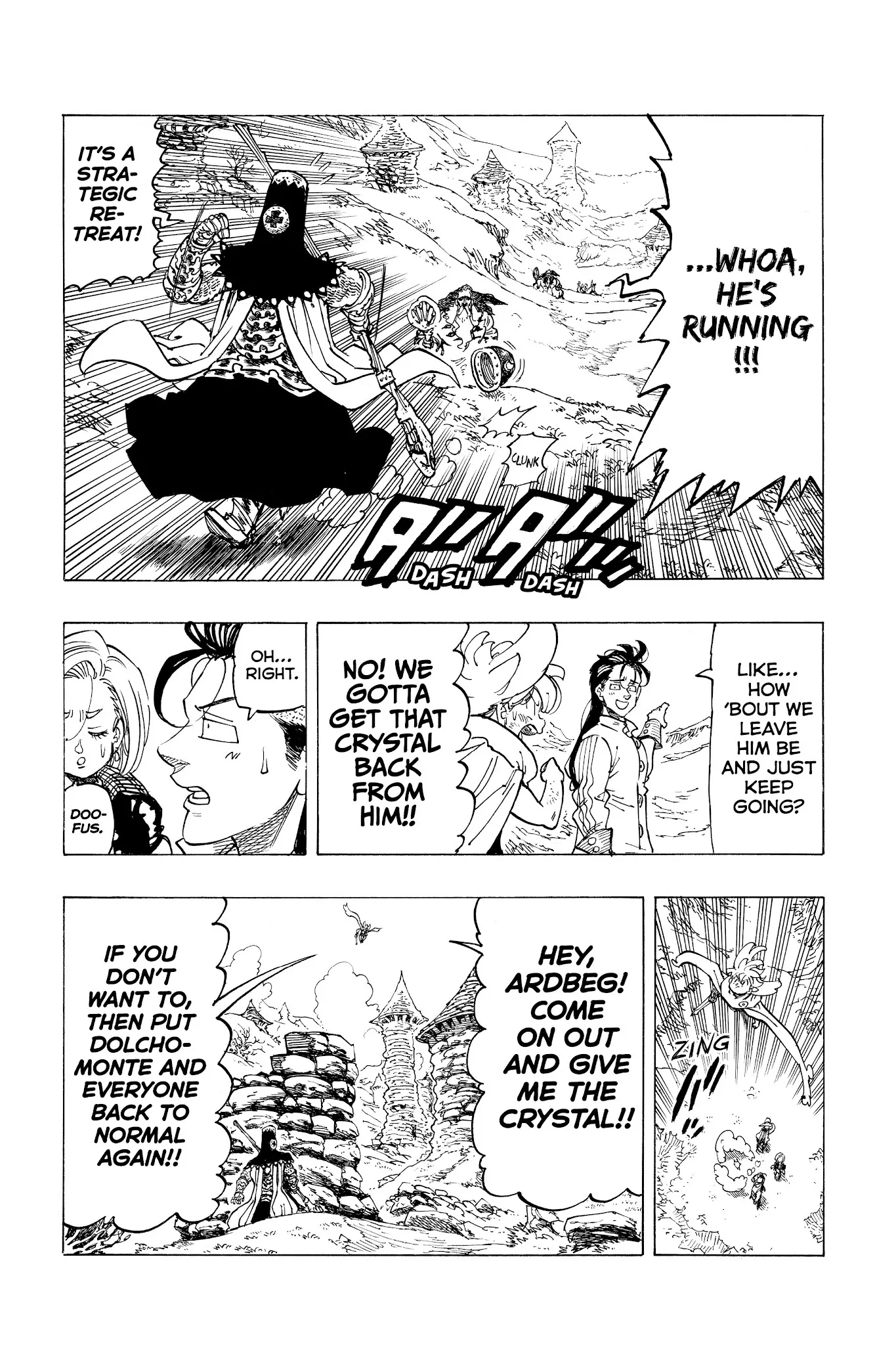 Read Four Knights of the Apocalypse EN Manga Online